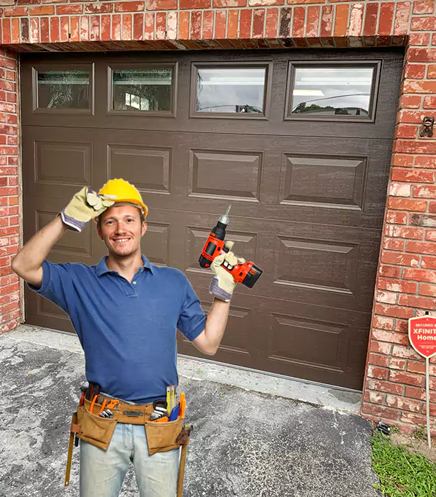 Single Garage Door Replacement in Belle Glade, FL