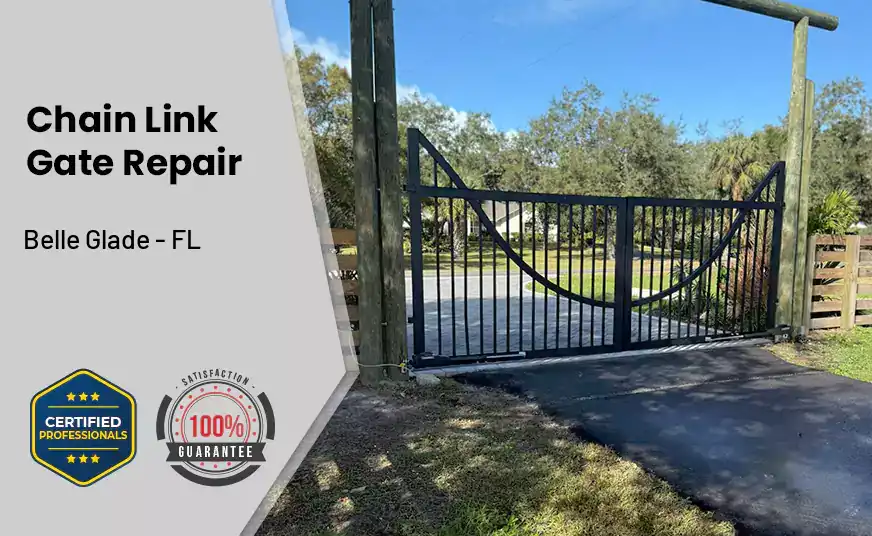 Chain Link Gate Repair Belle Glade - FL 