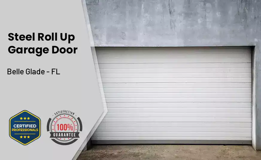 steel roll up garage door Belle Glade - FL 