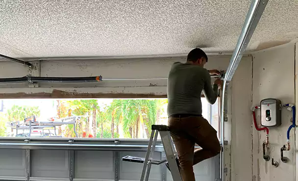 Garage Door Rail Replacement in Belle Glade, FL