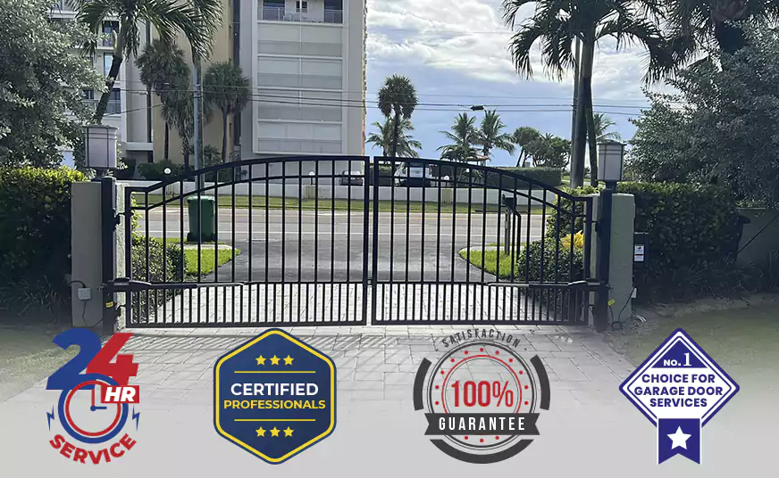 Electric Driveway Gate Repair in Belle Glade, FL